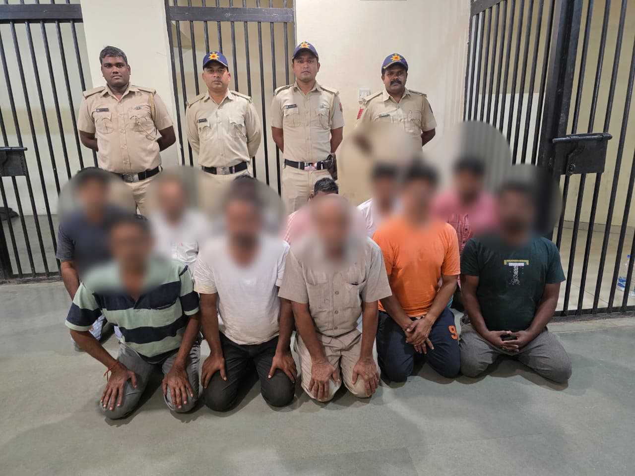 BY KACHIGAM POLICE STATION, NANI DAMAN ARREST OF 11 PERSONS IN ILLEGAL GAMBLING CASE UNDERGOA, DAMAN & DIU GAMBLING ACT