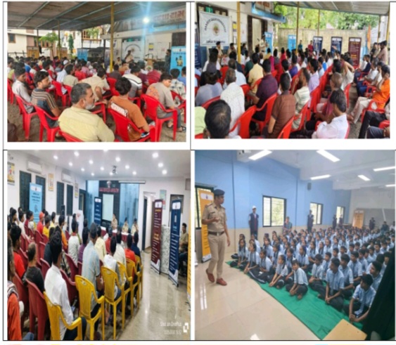 Daman Police Conducts Public Awareness Drives to Mark One Year of New Criminal Laws